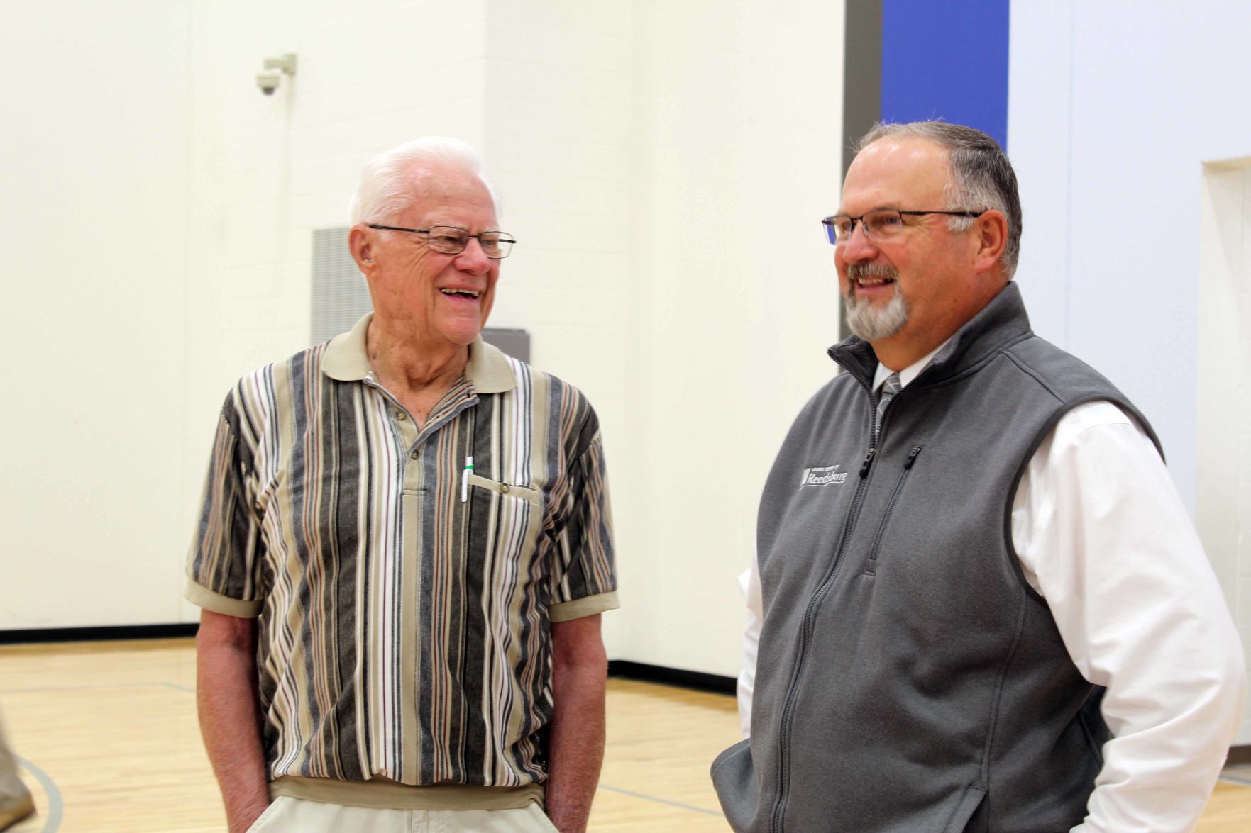 Hank and Tom talk